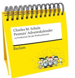 Reclam Philipp Jun. Peanuts' Adventskalender. 24 Postkarten für die Weihnachtszeit Sale