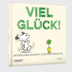 Peanuts Geschenkbuch: Viel Glück wünschen Snoopy und die Peanuts!-Lappan Verlag Hot