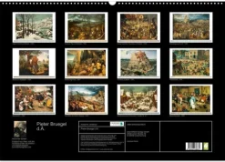 Calvendo Pieter Bruegel d.Ä. (Wandkalender 2026 DIN A2 quer), Monatskalender Sale