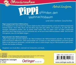 Oetinger Media GmbH Pippi plündert den Weihnachtsbaum und eine weitere Geschichte (CD) Discount