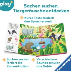 Ravensburger Verlag Play+ Mein allererstes Soundbuch Im Dschungel - ab 12 Monate Best