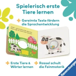 Ravensburger Verlag Play+ Schütteln, rasseln, spielen Erste Tiere - ab 6 Monate Outlet