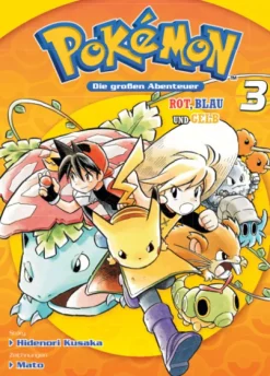 Pokémon - Die großen Abenteuer: Rot, Blau und Gelb 03-Panini Verlags GmbH Discount