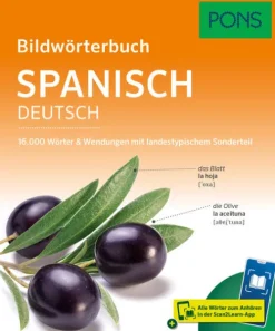 PONS Bildwörterbuch Spanisch-Pons Langenscheidt GmbH Sale