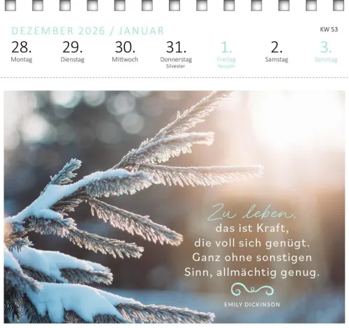 Ars Edition GmbH Postkartenkalender 365 Tage Sonne im Herzen 2027 Outlet