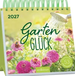 Ars Edition GmbH Postkartenkalender Gartenglück 2027 Online