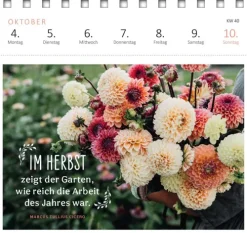 Ars Edition GmbH Postkartenkalender Gartenglück 2027 Online