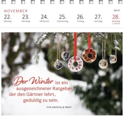 Ars Edition GmbH Postkartenkalender Gartenglück 2027 Online