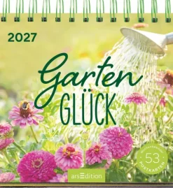 Ars Edition GmbH Postkartenkalender Gartenglück 2027 Online