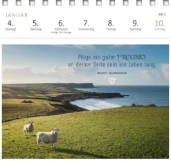 Ars Edition GmbH Postkartenkalender Irische Segenswünsche 2027 Best