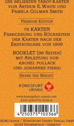 Königsfurt-Urania Premium Tarot von A.E. Waite Hot