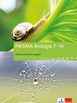 Prisma Biologie 7.-10. Schuljahr - Ausgabe für Rheinland-Pfalz - Differenzierende Ausgabe. Schülerbuch mit Schüler-CD-ROM-Klett Ernst /Schulbuch Hot