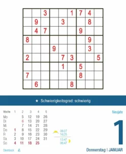 Korsch Verlag GmbH Profi Sudoku 2026 Online