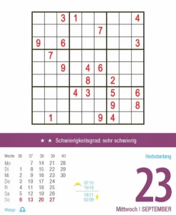 Korsch Verlag GmbH Profi Sudoku 2026 Online