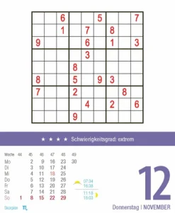 Korsch Verlag GmbH Profi Sudoku 2026 Online