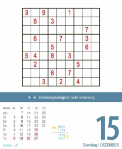 Korsch Verlag GmbH Profi Sudoku 2026 Online