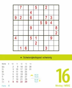 Korsch Verlag GmbH Profi Sudoku 2026 Online