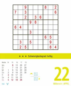 Korsch Verlag GmbH Profi Sudoku 2026 Online
