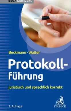 C.H. Beck Protokollführung Clearance