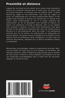 Editions Notre Savoir Proximité et distance Clearance