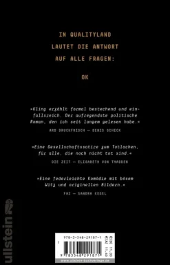 QualityLand (dunkle Edition)-Ullstein Taschenbuchvlg. Sale