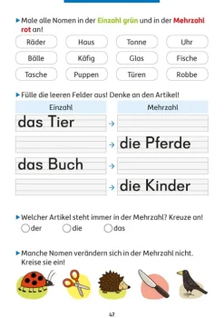 Quer durch die 2. Klasse, Mathe und Deutsch - Übungsblock-Hauschka Verlag GmbH New