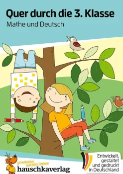 Quer durch die 3. Klasse, Mathe und Deutsch - Übungsblock-Hauschka Verlag GmbH Hot