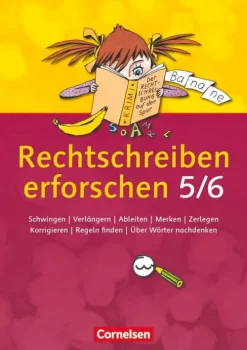 Cornelsen Verlag GmbH Rechtschreiben erforschen 5/6. Arbeitsheft Sale