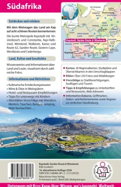 Reise Know-How Reiseführer Südafrika - Kapstadt, Garden Route & Winelands-Reise Know-How Rump GmbH Outlet