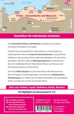 Reise Know-How Rump GmbH Reise Know-How Reiseführer Polen - Ostseeküste und Masuren Best