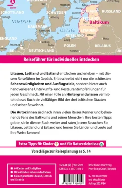Reise Know-How Reiseführer Baltikum: Estland, Lettland, Litauen-Reise Know-How Rump GmbH New