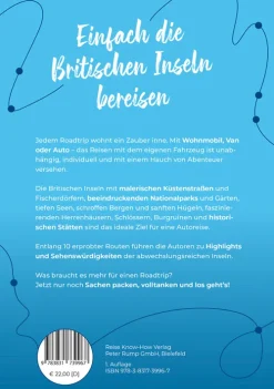Reise Know-How Roadtrip Handbuch Britische Inseln-Reise Know-How Rump GmbH New