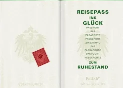 Pattloch Geschenkbuch Reisepass ins Glück - Zum Ruhestand Discount