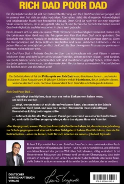 Deutscher Wirtschaftsbuch Rich Dad Poor Dad New