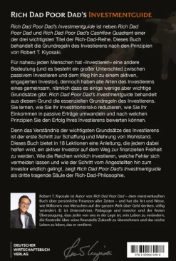 Deutscher Wirtschaftsbuch Rich Dad Poor Dad's Investmentguide Best