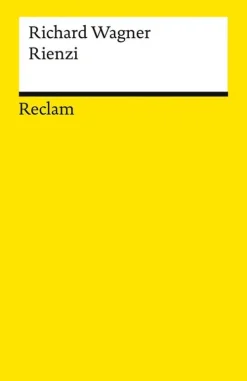 Reclam Philipp Jun. Rienzi, der Letzte der Tribunen