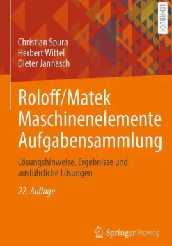 Springer-Verlag GmbH Roloff/Matek Maschinenelemente Aufgabensammlung Outlet