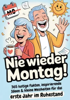 Ruhestand Geschenk | Nie wieder Montag! 365 lustige Fakten, inspirierende Ideen & kleine Weisheiten für das erste Jahr im Ruhestand-BoD - Books on Demand