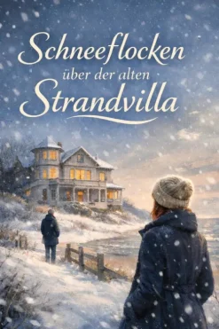 Schneeflocken über der alten Strandvilla-Marisa Levant New