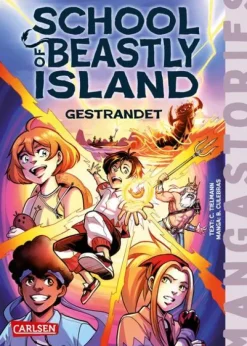 Carlsen Verlag GmbH School of Beastly Island Band 1 - Gestrandet