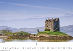 Casares Fine Art Edition Schottland Kalender 2026 - Wandkalender | Fotokalender England 35x50cm Grosses Format - Faszinierende Bilder von schottischen Highlands, Lochs, Küsten und Nationalparks New