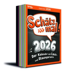 SMV Schätz mal Verlag GmbH Schätz mal! 2026 I Kalender 2026 Online