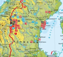 Bergverlag Rother Schweden Mitte Best