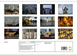 Calvendo Seoul (Wandkalender 2026 DIN A3 quer), Monatskalender Discount