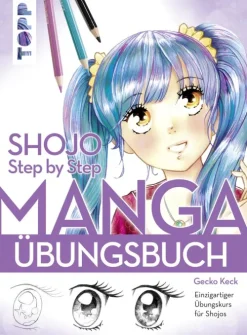 frechverlag GmbH Shojo. Manga Step by Step Übungsbuch Clearance
