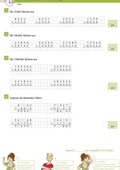 Sicher ins Gymnasium 15-Minuten-Kurztests Mathematik 4. Klasse-Klett Lerntraining Clearance