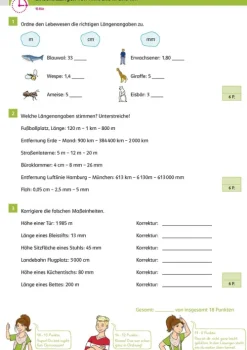 Sicher ins Gymnasium 15-Minuten-Kurztests Mathematik 4. Klasse-Klett Lerntraining Clearance