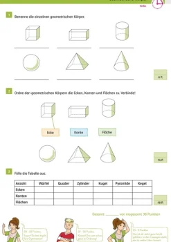 Sicher ins Gymnasium 15-Minuten-Kurztests Mathematik 4. Klasse-Klett Lerntraining Clearance