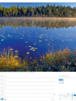 Skandinavien Wochenplaner Kalender 2026 | Der Zauber des hohen Nordens-Ackermann Kunstverlag Best