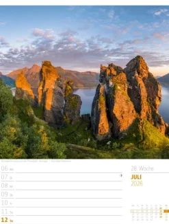 Skandinavien Wochenplaner Kalender 2026 | Der Zauber des hohen Nordens-Ackermann Kunstverlag Best